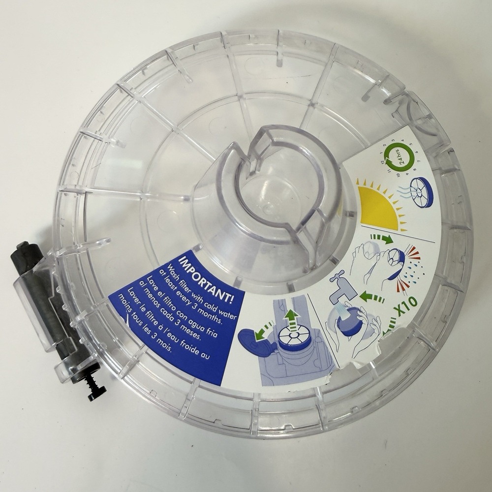 Dyson Vacuum DC33 Filter Clear‎ Cover Lid OEM Replacement Part w/ Pin And Screw